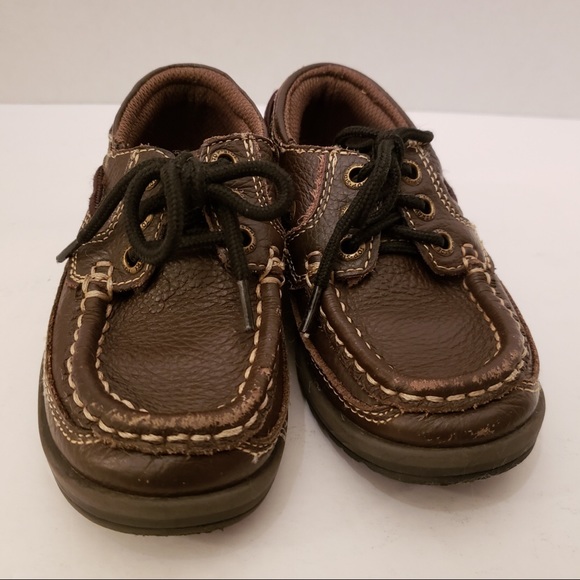 🔥Sperry Mini Boat Lug 3 Eye Toddler Boys Shoe 9.5 - Picture 7 of 7
